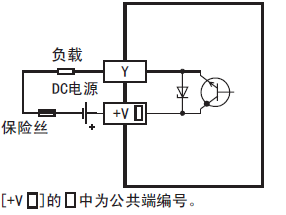 FX3G-24MT/ESS輸出接線 FX3G-24MT/ESS輸出接線